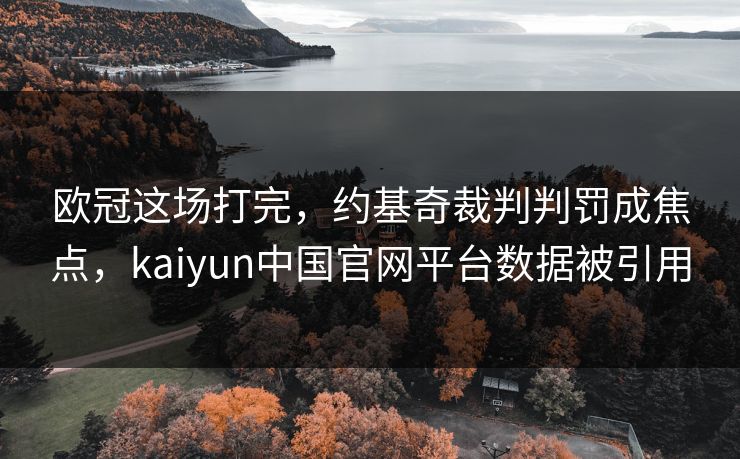 欧冠这场打完，约基奇裁判判罚成焦点，kaiyun中国官网平台数据被引用